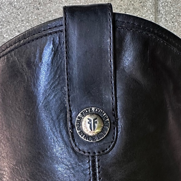 FRYE Tall ‘Melissa’ equestrian riding boots. Black. Size 8.5. - Picture 10 of 14